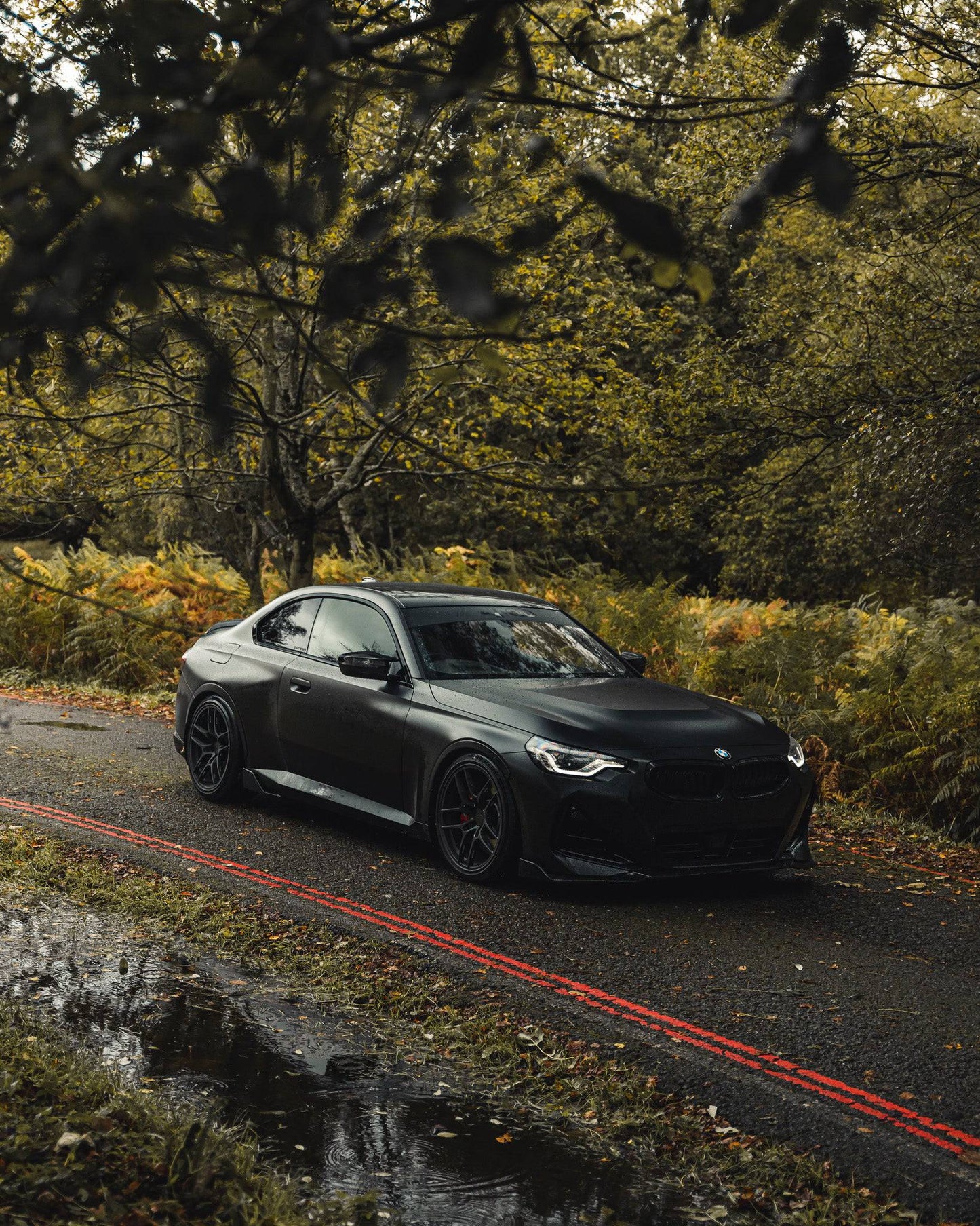 BMW 2 Series & M240i G42 Gloss Black Side Blades Winglets (2021+) - Evolve Automotive