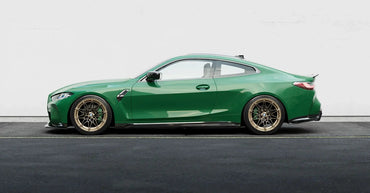 BMW M4 G82 G83 EVO - S Gloss Black Side Skirts by ZAERO (2021+) - Evolve Automotive