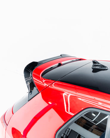 VW Golf GTI Clubsport & Golf R Mk8 EVO - 1 Gloss Black Rear Spoiler by ZAERO (2020+) - Evolve Automotive