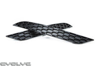 Acexxon Honeycomb Rear Reflector Inserts - VW Golf MK7.5 R | GTI - Evolve Automotive