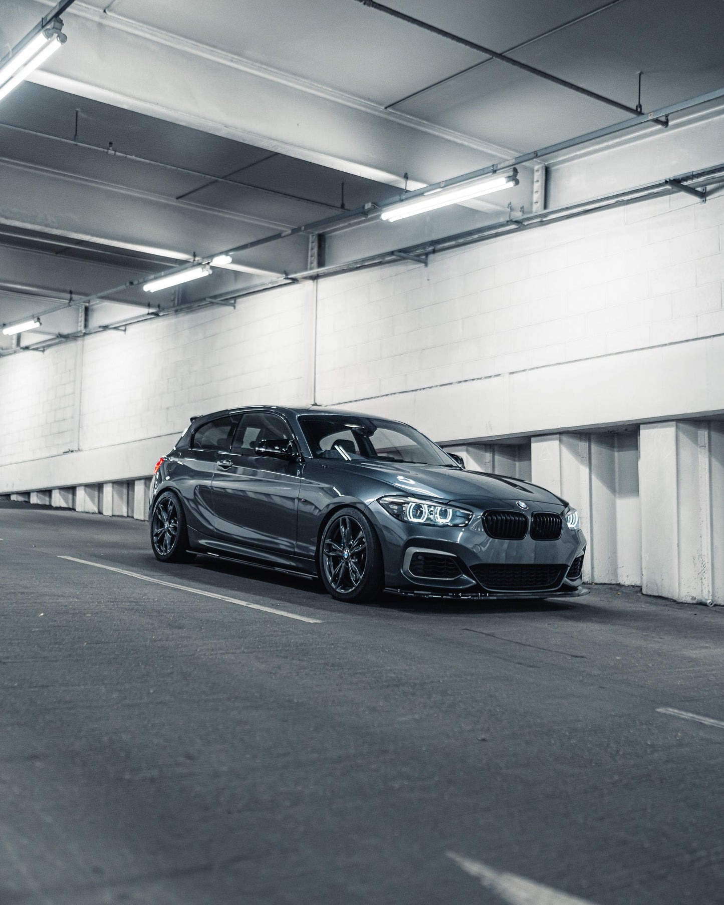 BMW 1 Series F20 F21 & 2 Series F22 EVO - 1 Gloss Black Side Skirts by ZAERO (2011 - 2019) - Evolve Automotive