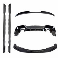 BMW 1 Series & M135i F20 F21 Pre - LCI Gloss Black Body Kit by ZAERO (2011 - 2015) - Evolve Automotive