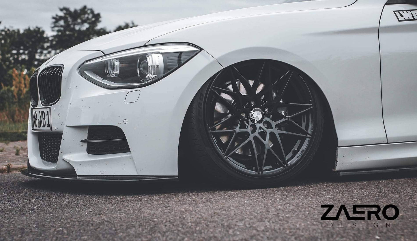BMW 1 Series & M135i F20 F21 Pre - LCI Gloss Black Body Kit by ZAERO (2011 - 2015) - Evolve Automotive