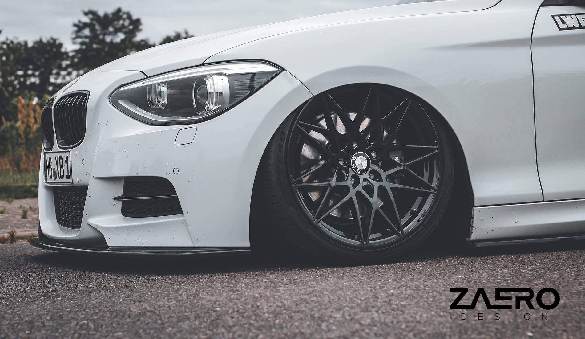 BMW 1 Series & M135i F20 F21 Pre - LCI Gloss Black Body Kit by ZAERO (2011 - 2015) - Evolve Automotive