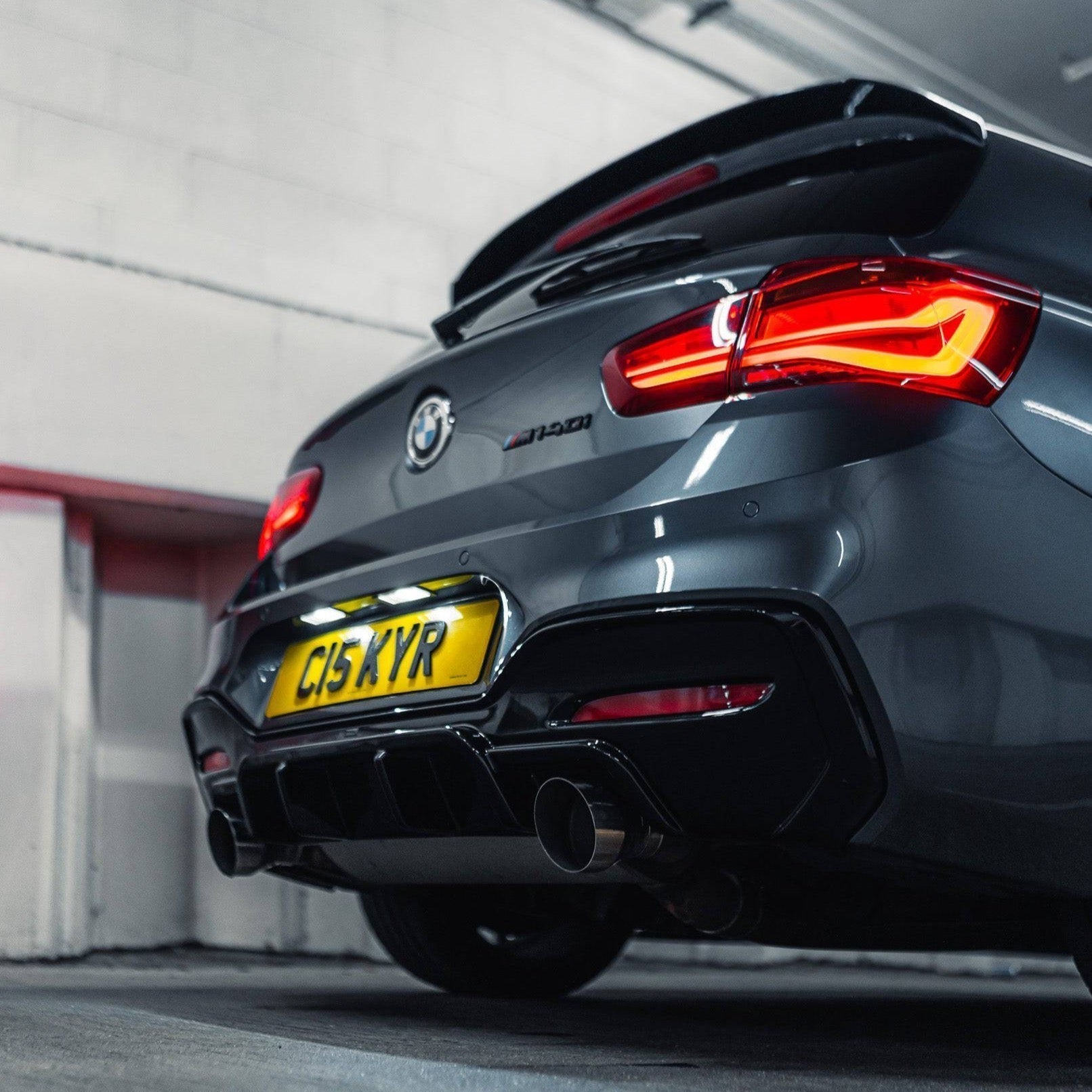 BMW 1 Series, M135i & M140i F20 F21 Gloss Black Performance Rear Spoiler (2011 - 2019) - Evolve Automotive