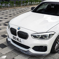 BMW 1 Series, M135i & M140i F20 F21 LCI Carbon Fibre GTS Front Splitter (2015 - 2019) - Evolve Automotive