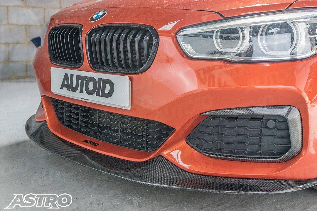 BMW 1 Series, M135i & M140i F20 F21 LCI Carbon Fibre GTS Front Splitter (2015 - 2019) - Evolve Automotive