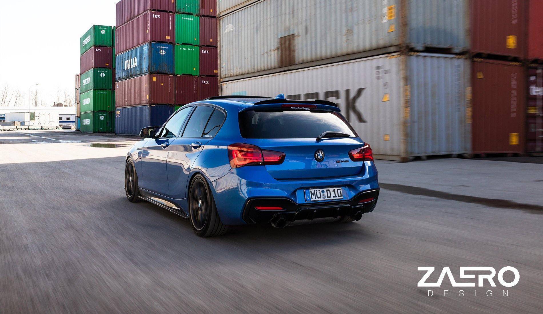 BMW 1 Series M135i & M140i F20 F21 LCI Gloss Black Body Kit by ZAERO (2015 - 2019) - Evolve Automotive