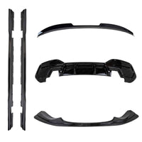 BMW 1 Series M135i & M140i F20 F21 LCI Gloss Black Body Kit by ZAERO (2015 - 2019) - Evolve Automotive