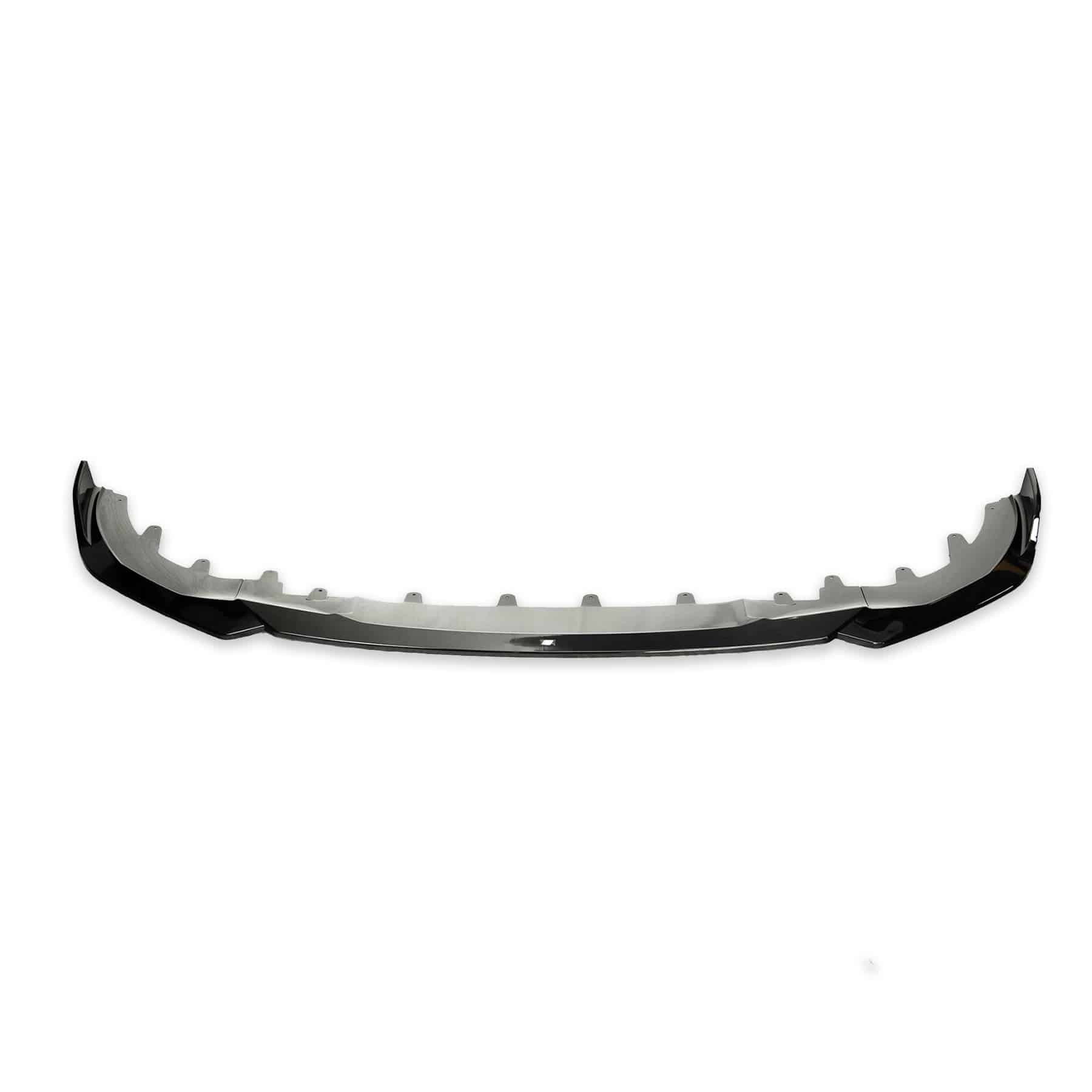 BMW 2 Series & M240i G42 Gloss Black Front Splitter (2021+) - Evolve Automotive