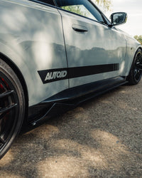 BMW 2 Series & M240i G42 Gloss Black Full Length Side Skirts (2021+) - Evolve Automotive