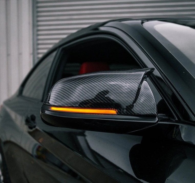 BMW F Series Tinted Wing Mirror Dynamic Replacement Indicators (2012 - 2019) - Evolve Automotive