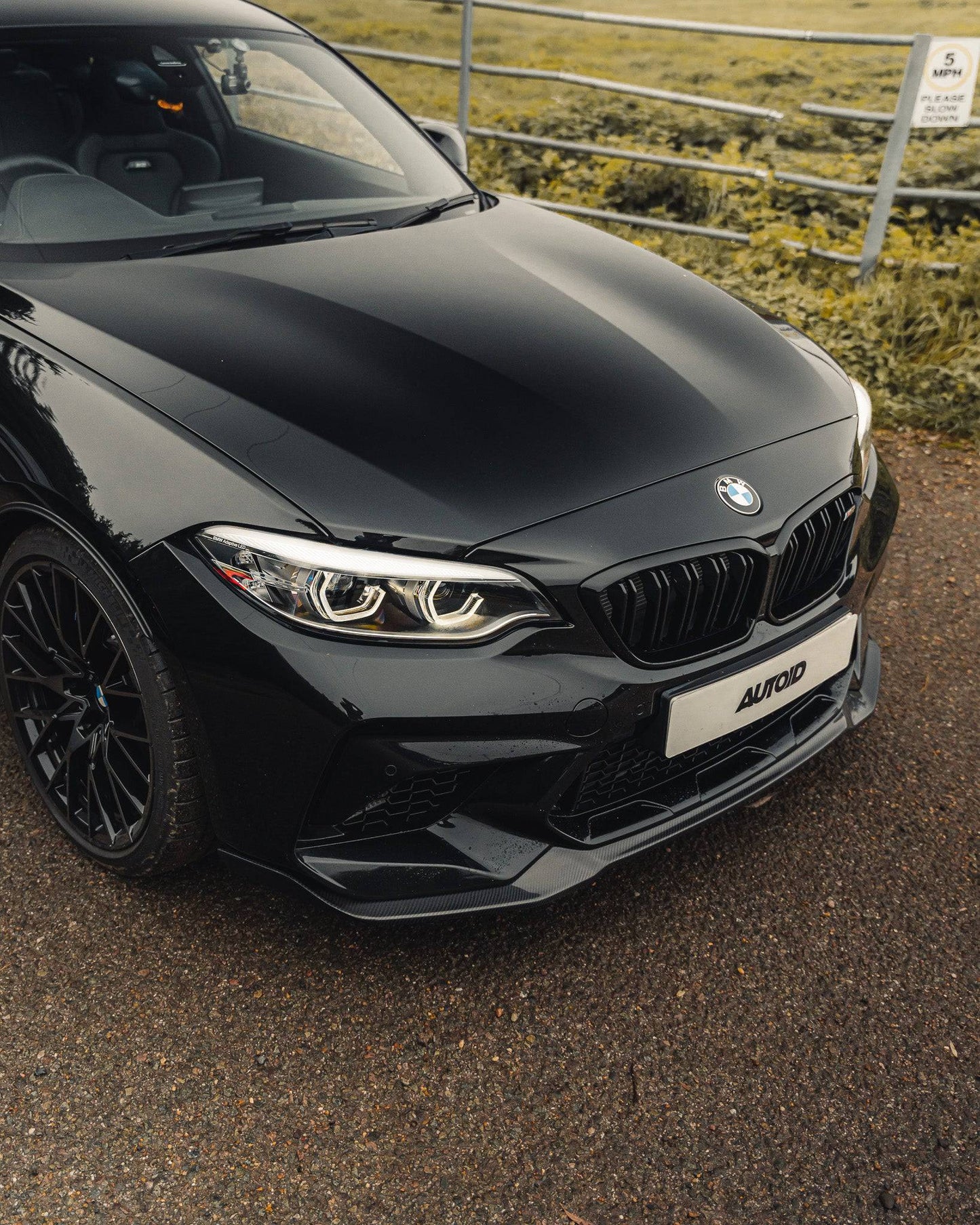 BMW M2 Competition F87 Carbon Fibre CS Front Splitter (2018 - 2021) - Evolve Automotive