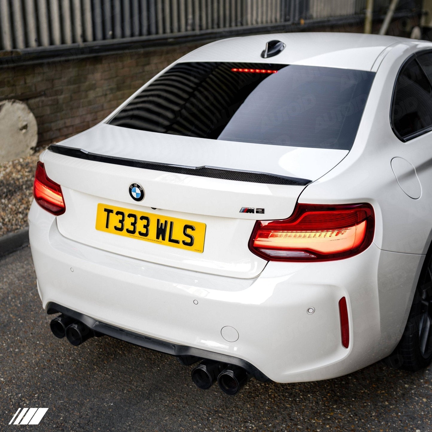 BMW M2 F87 & 2 Series F22 Carbon Fibre CS Rear Spoiler (2014 - 2021) - Evolve Automotive