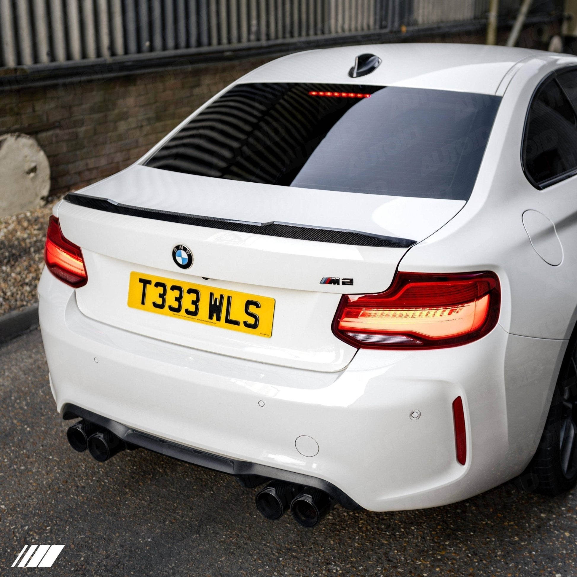 BMW M2 F87 & 2 Series F22 Carbon Fibre CS Rear Spoiler (2014 - 2021) - Evolve Automotive