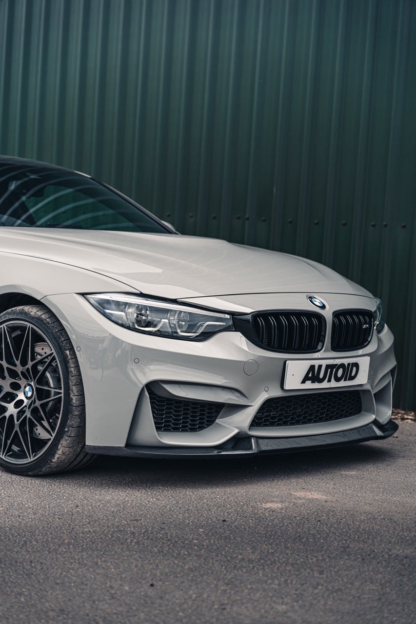 BMW M3 F80 & M4 F82 Carbon Fibre CS Front Splitter (2014 - 2020) - Evolve Automotive