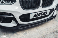 BMW X3 G01 & X4 G02 Pre - LCI Carbon Fibre Competition Front Splitter (2017 - 2021) - Evolve Automotive