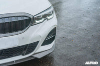Carbon Fibre Competition Front Splitter for BMW 3 Series Pre - LCI (2018 - 2022, G20 G21) - Evolve Automotive