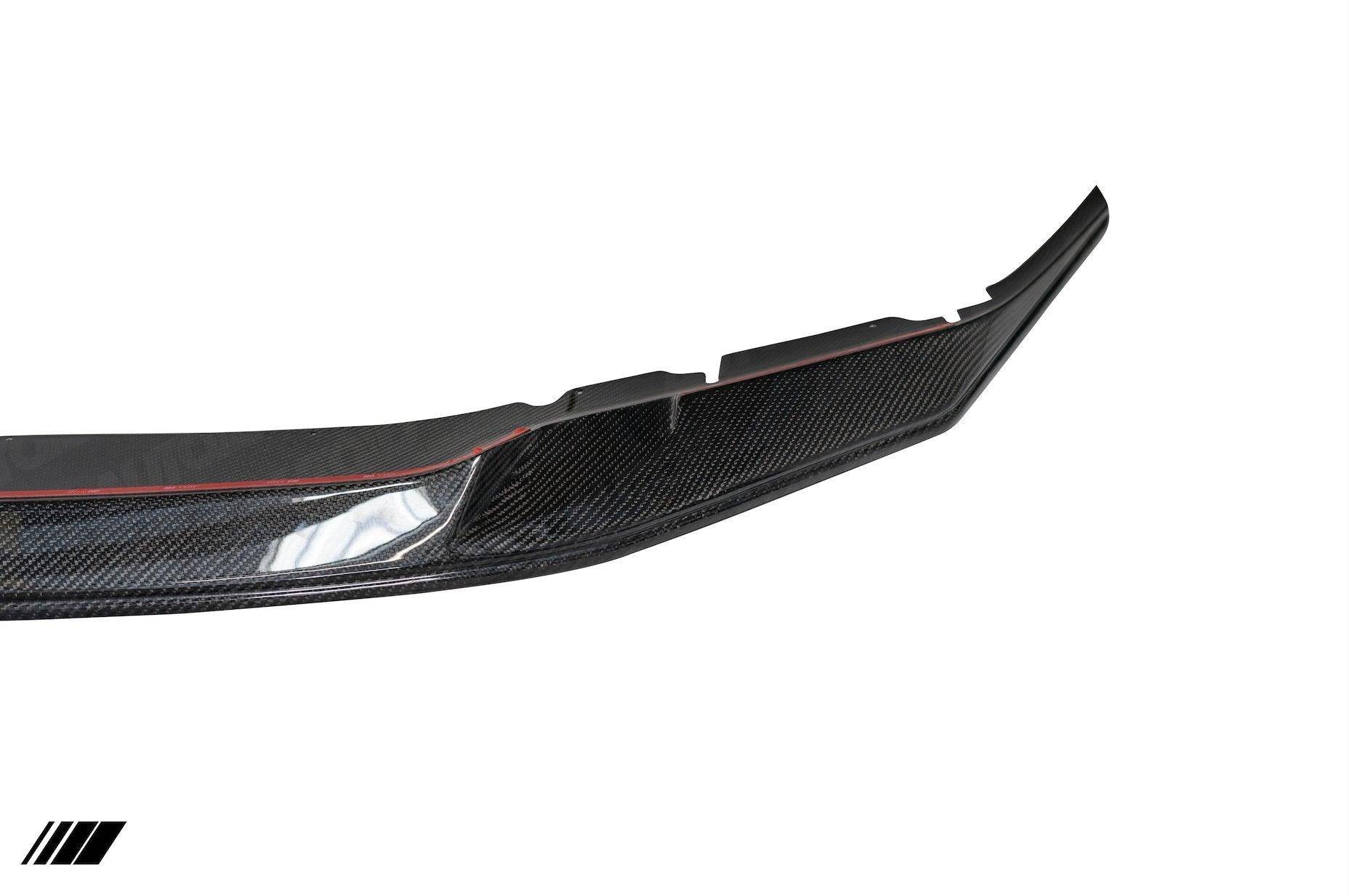 Carbon Fibre Competition Front Splitter for BMW M5 (2017 - 2020, F90) - Evolve Automotive