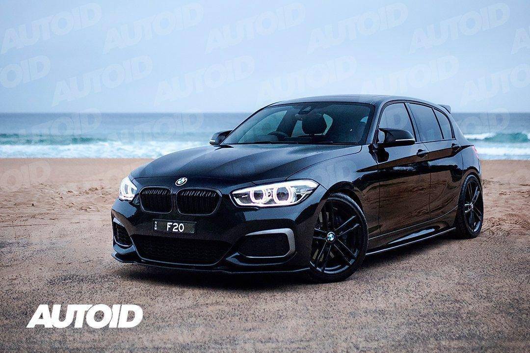 Carbon Fibre Double Slat Kidney Grilles for BMW 1 Series (2015 - 2019, LCI F20 F21) - Evolve Automotive