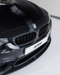 Carbon Fibre Double Slat Kidney Grilles for BMW 4 Series, M3 & M4 (2014 - 2020, F32 F33 F80 F82 F83) - Evolve Automotive