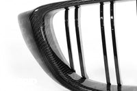 Carbon Fibre Double Slat Kidney Grilles for BMW 4 Series, M3 & M4 (2014 - 2020, F32 F33 F80 F82 F83) - Evolve Automotive