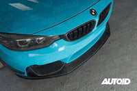Carbon Fibre GTS Front Splitter for BMW M3 & M4 (2014 - 2019, F80 F82) - Evolve Automotive