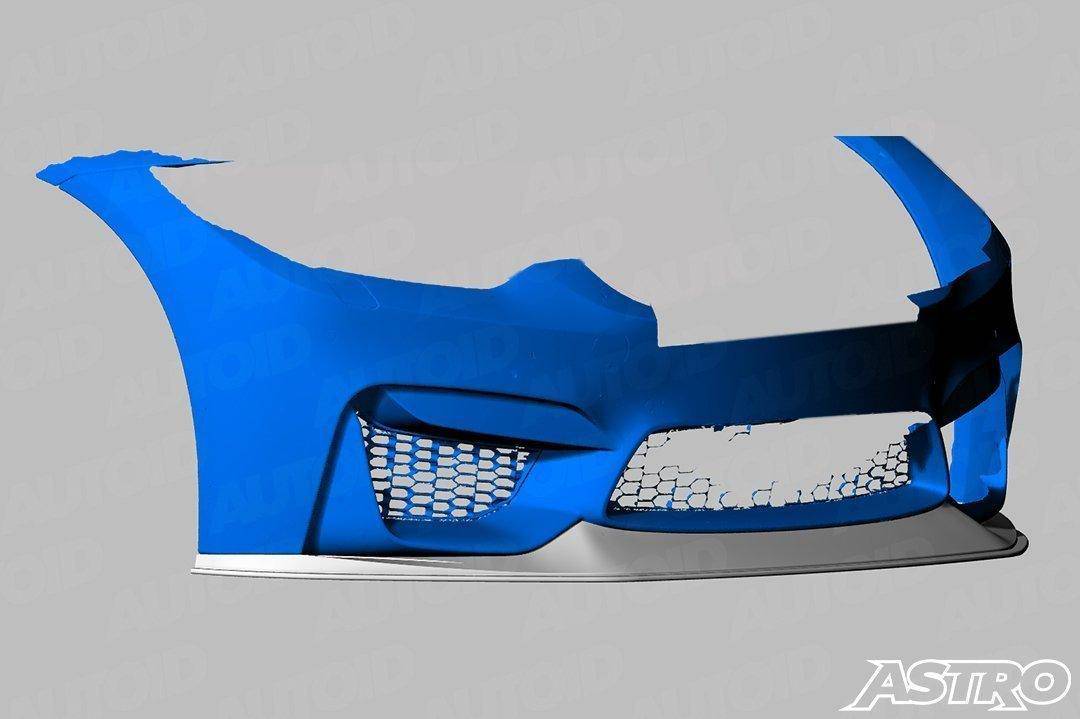 Carbon Fibre GTS Front Splitter for BMW M3 & M4 (2014 - 2019, F80 F82) - Evolve Automotive