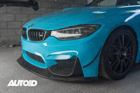 Carbon Fibre GTS Front Splitter for BMW M3 & M4 (2014 - 2019, F80 F82) - Evolve Automotive