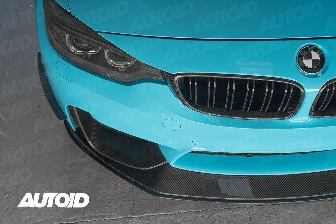 Carbon Fibre GTS Front Splitter for BMW M3 & M4 (2014 - 2019, F80 F82) - Evolve Automotive