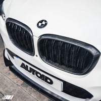 Carbon Fibre Kidney Grilles for BMW X3, X3M, X4 & X4M (2019+, G01 G02 F97 F98) - Evolve Automotive