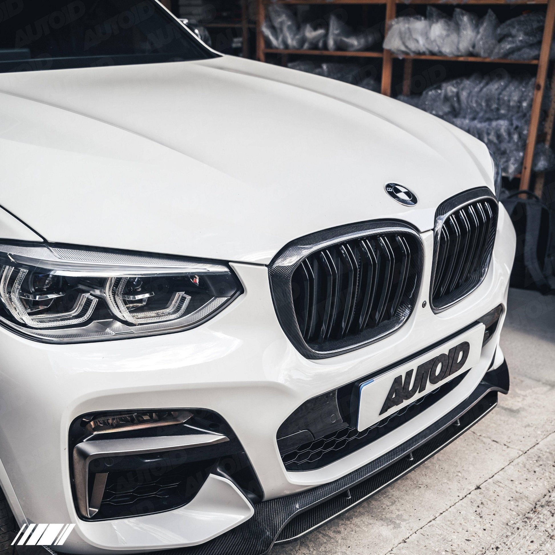 Carbon Fibre Kidney Grilles for BMW X3, X3M, X4 & X4M (2019+, G01 G02 F97 F98) - Evolve Automotive