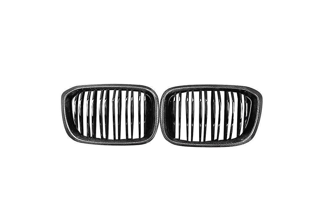Carbon Fibre Kidney Grilles for BMW X3, X3M, X4 & X4M (2019+, G01 G02 F97 F98) - Evolve Automotive