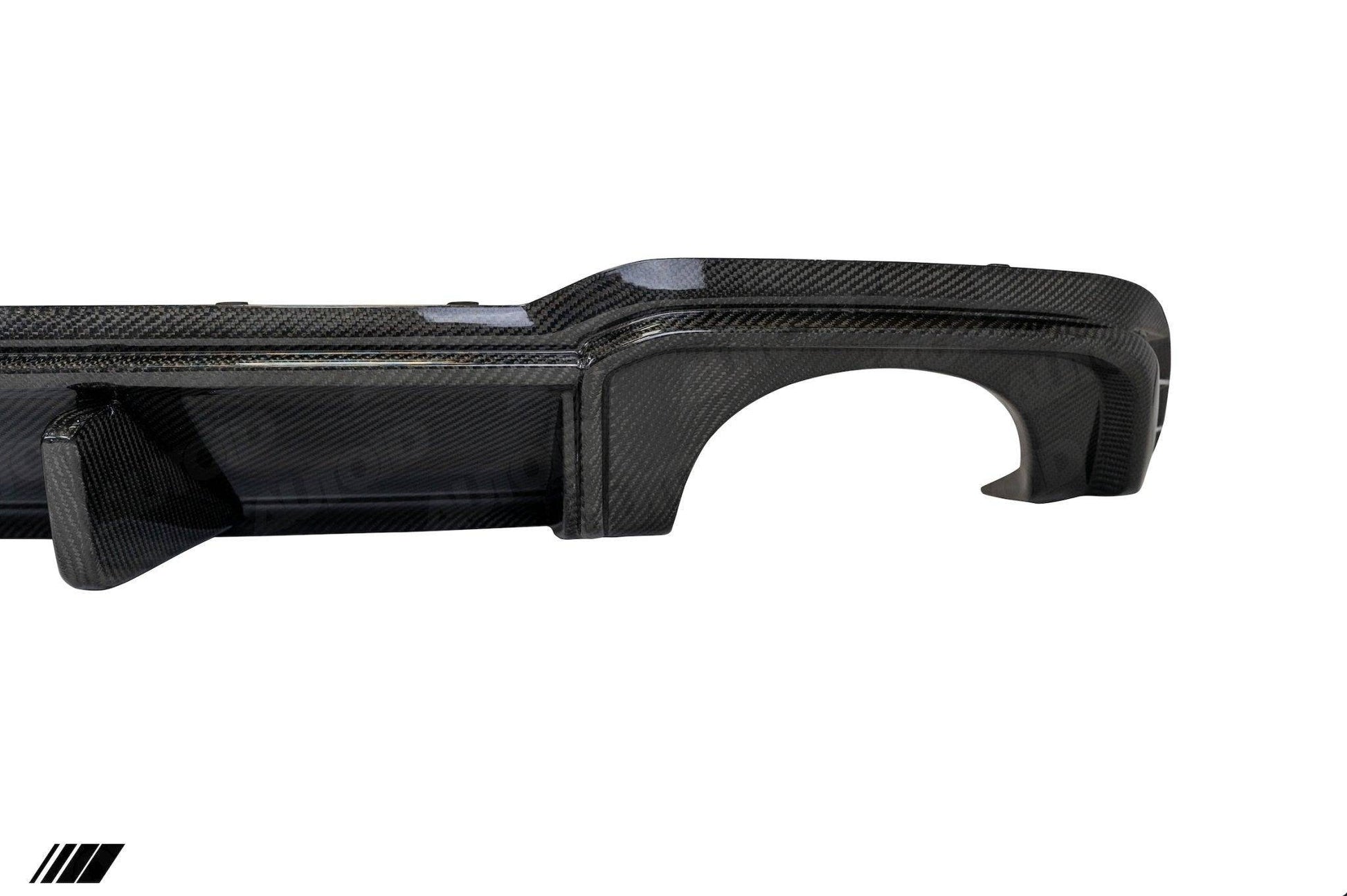 Carbon Fibre Rear Diffuser for Audi RS3 Saloon (2017 - 2020, 8V LCI) - Evolve Automotive