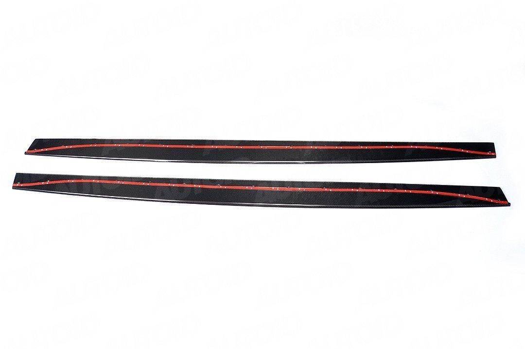 Carbon Fibre Side Skirts for BMW M3 & M4 (2014 - 2019, F80 F82) - Evolve Automotive