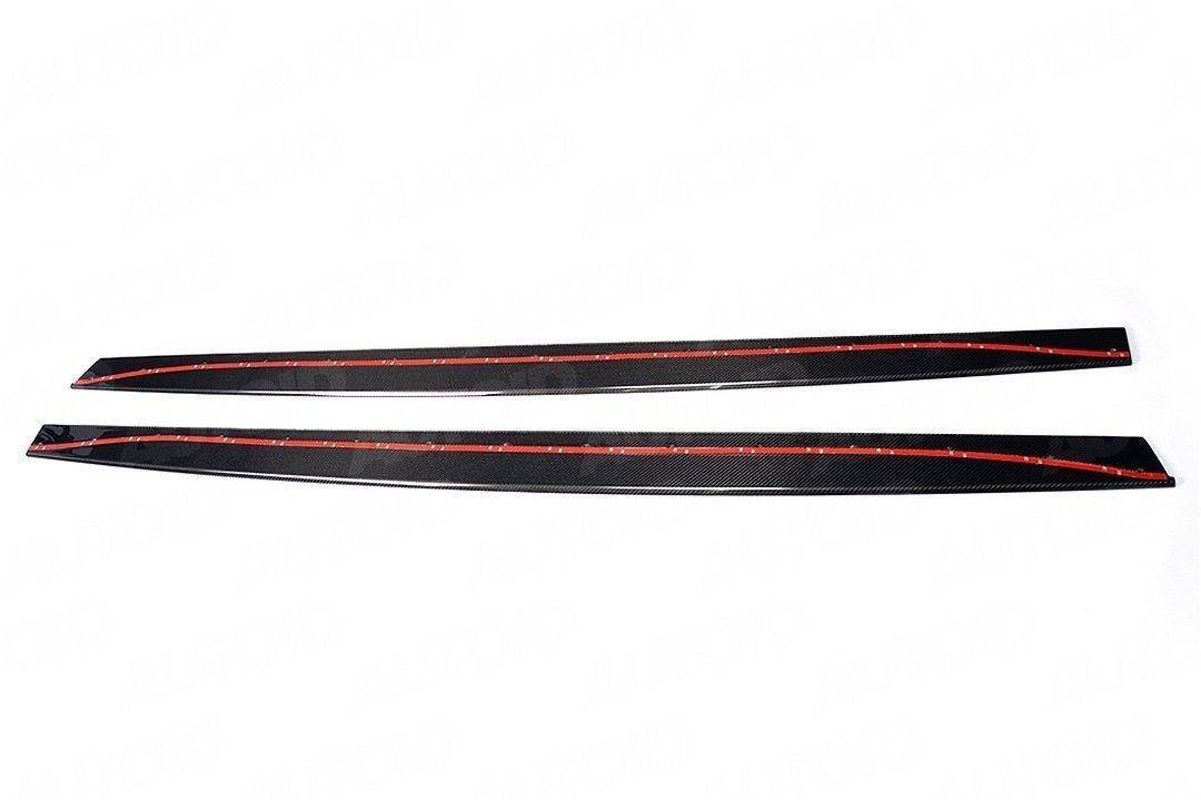 Carbon Fibre Side Skirts for BMW M3 & M4 (2014 - 2019, F80 F82) - Evolve Automotive
