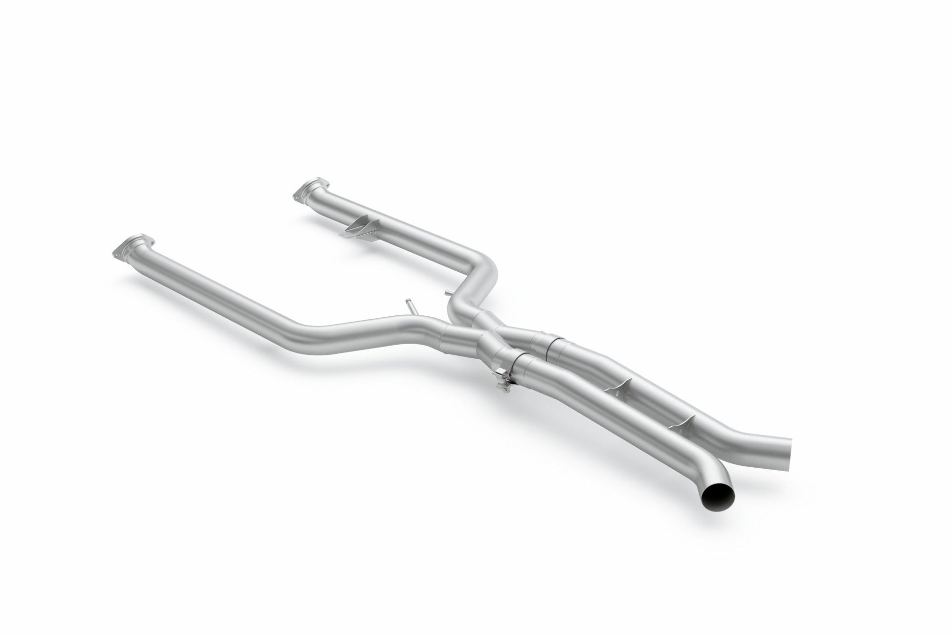 Eisenmann Non - Resonated Center Pipe with X - Pipe Center Pipe - BMW G87 M2 - Evolve Automotive