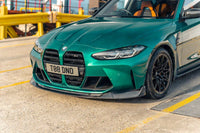 Essentials Carbon Fibre Competition Front Splitter - BMW G80 | G81 M3 | G82 | G83 M4 - Evolve Automotive