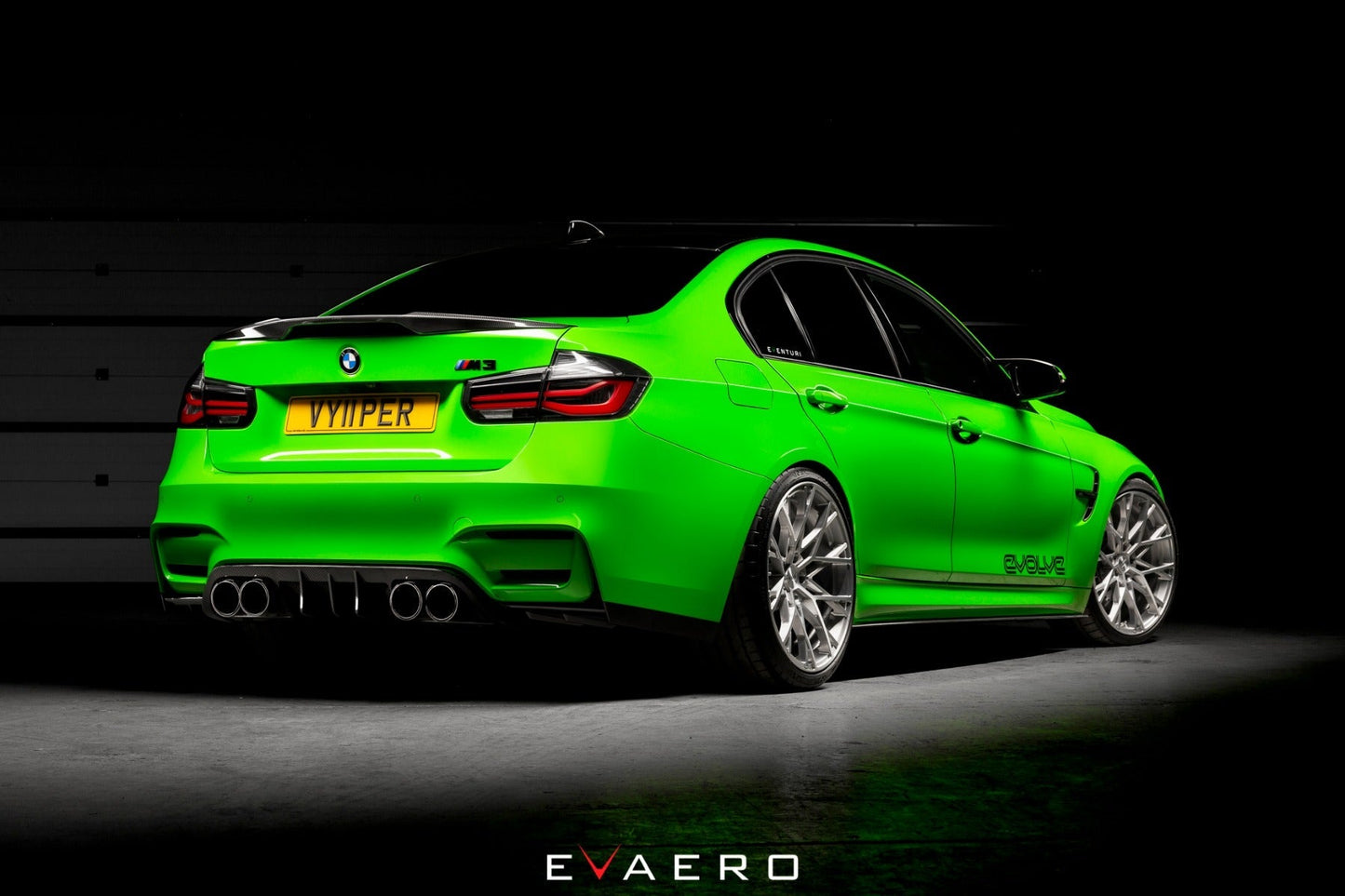 Evaero Carbon Rear Diffuser With Winglets - BMW F80 M3 | F82 | F83 M4 - Evolve Automotive