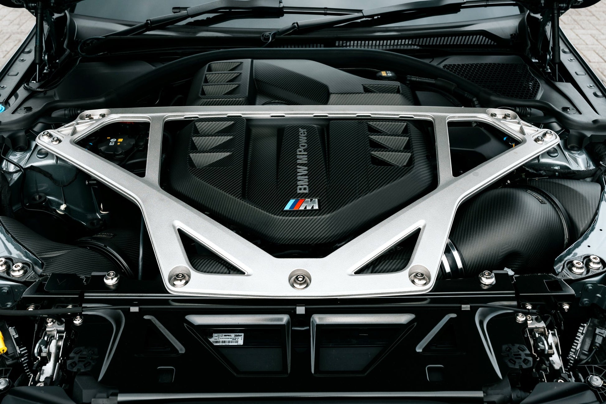 Genuine BMW M4 CSL Strut Brace - BMW G80 | G81 M3 | G82 | G83 M4 Coupe | Convertible - Evolve Automotive