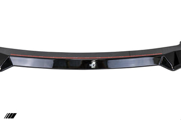 Gloss Black Competition Front Splitter for BMW 2 Series & M235i (2020 - 2024, F44) - Evolve Automotive