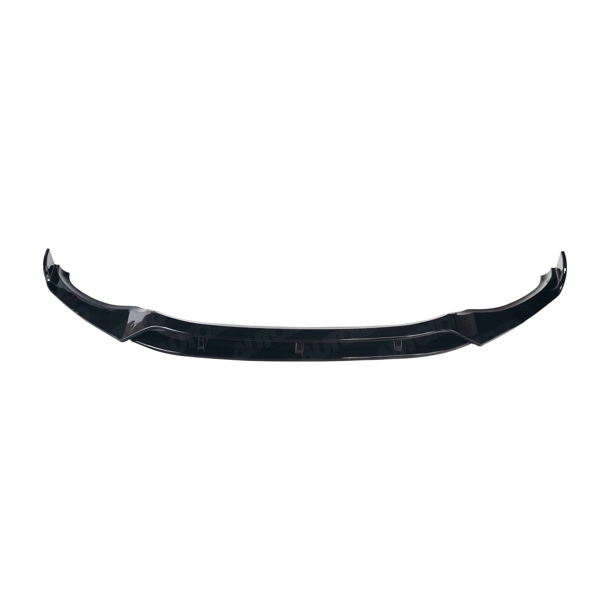 Gloss Black Competition Front Splitter for BMW X5 (2018+, G05) - Evolve Automotive