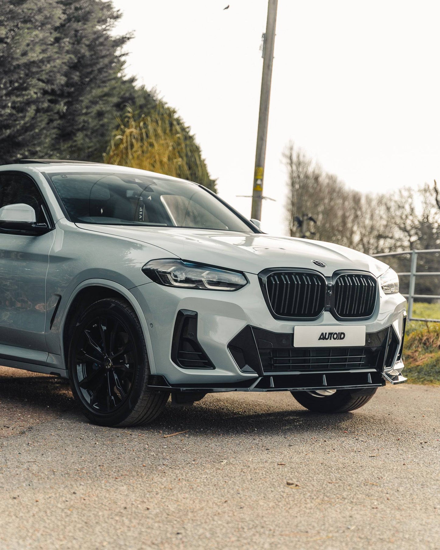 Gloss Black Kidney Grille for BMW X3 LCI & X4 LCI (2021+, G01 G02) - Evolve Automotive