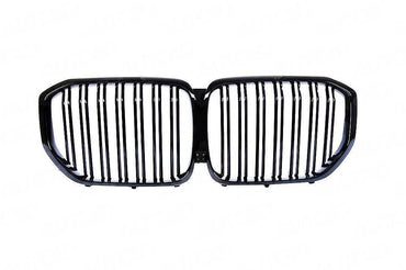 Gloss Black Kidney Grille for BMW X7 (2018+, G07) - Evolve Automotive