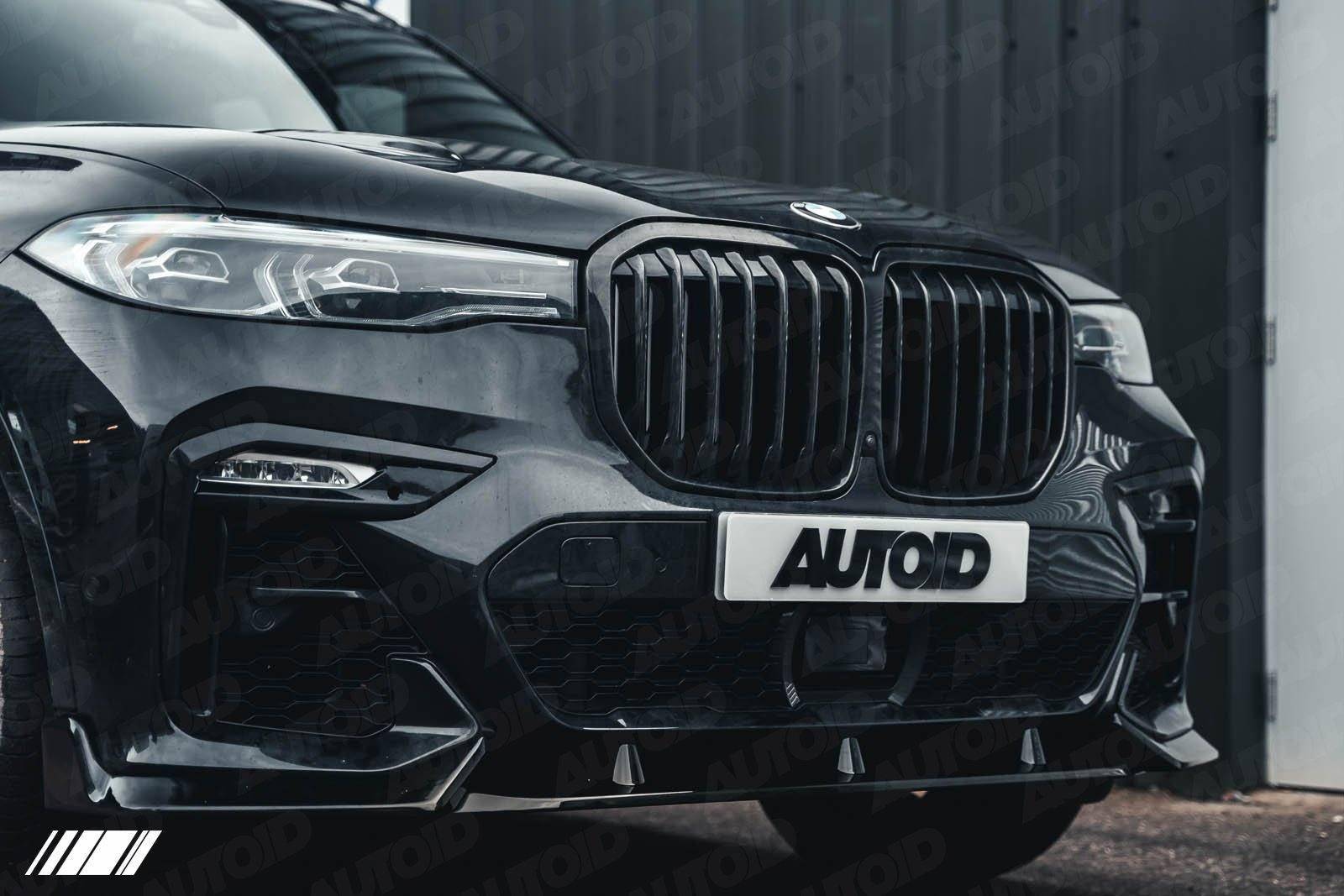 Gloss Black Kidney Grille for BMW X7 (2018+, G07) - Evolve Automotive