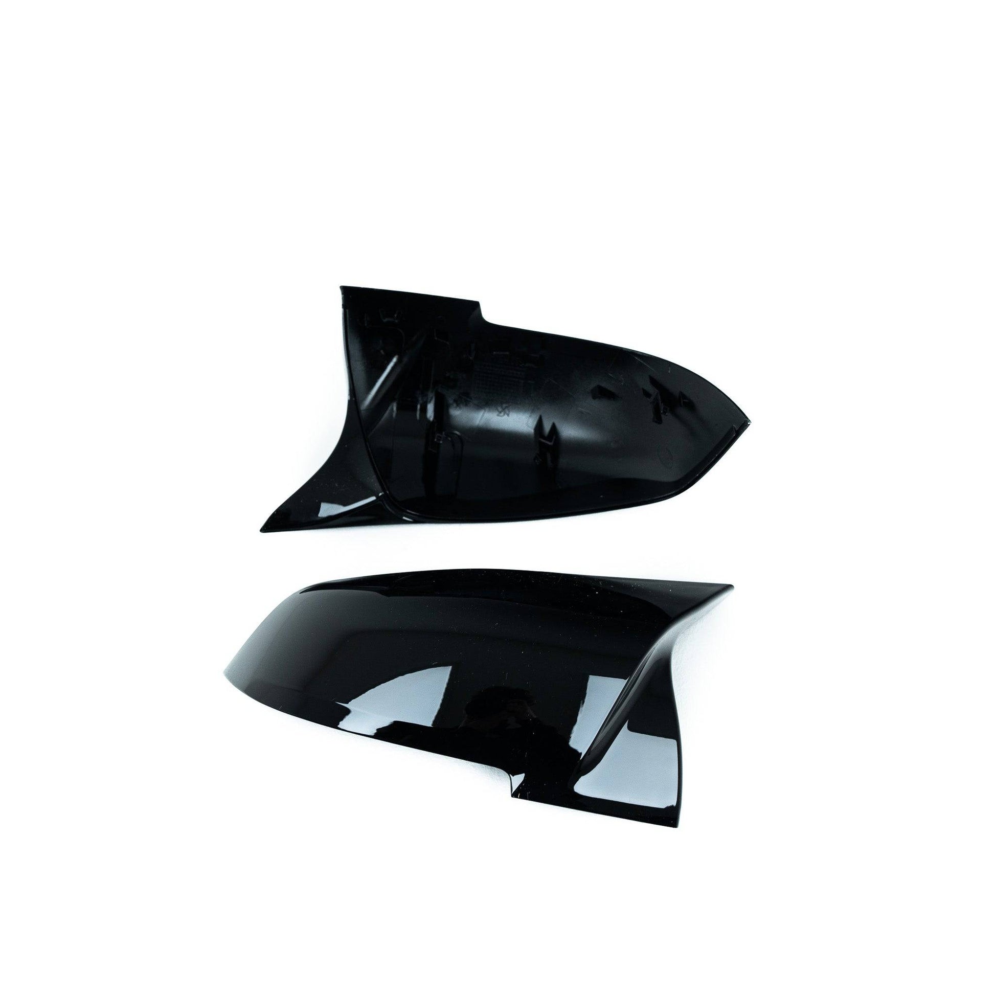 Gloss Black M Style Wing Mirror Covers for BMW (2012 - 2019, F20 F21 F22 F30 F32 F87) - Evolve Automotive