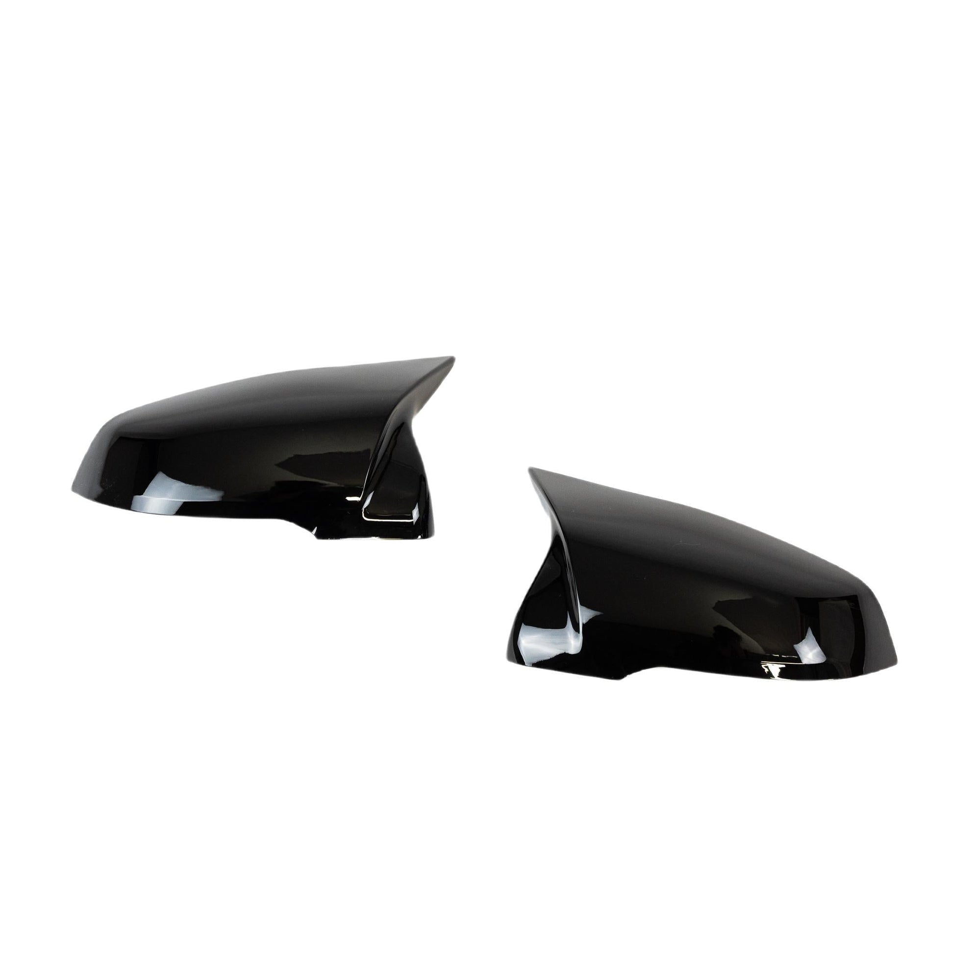 Gloss Black M Style Wing Mirror Covers for BMW & Supra (2019+, F40 F44 G29 J29) - Evolve Automotive