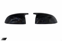 Gloss Black M Style Wing Mirror Covers for BMW X Series (2018+, G01 G05 G07) - Evolve Automotive