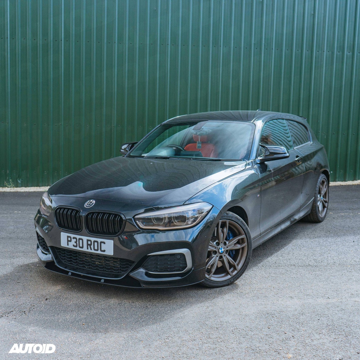 Gloss Black Performance Front Splitter for BMW 1 Series, M135i & M140i (2015 - 2019 LCI, F20 F21) - Evolve Automotive