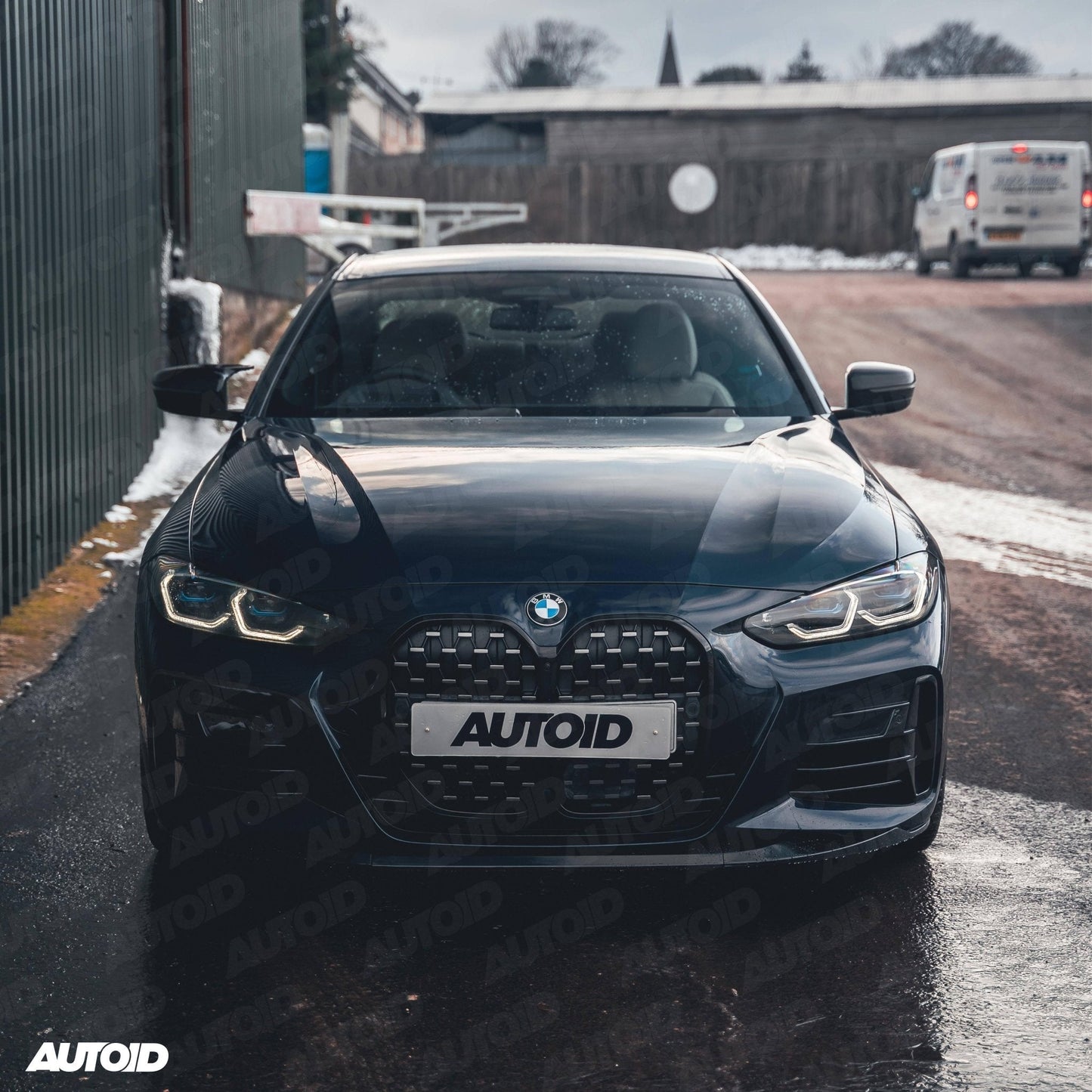 Gloss Black Performance Front Splitter for BMW 4 Series (2020+, G22 G23) - Evolve Automotive